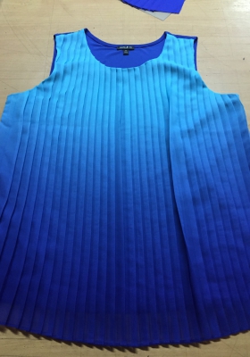 Áo Xếp Ly Nữ A-SS2