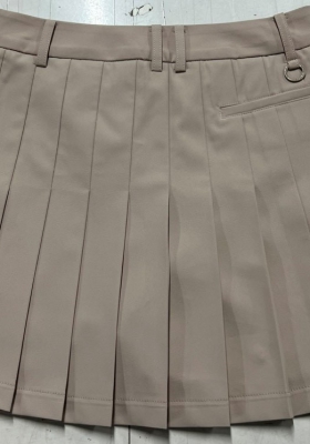 Chân Váy Xếp Ly Nâu CV-0S2